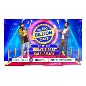 Flipkart The Big Billion Days Sale 16 Oct - 21 Oct (Early Access for Plus members on 15th October at 12 PM )